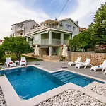 In Okrug Gornji With Pool, Terrace, Ac, Wifi, Washing Machine 3436-5 Apartment