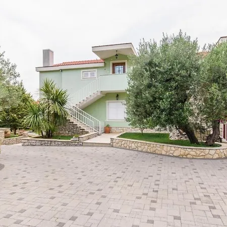 In Okrug Gornji With Pool, Terrace, Ac, Wifi, Washing Machine 3436-5