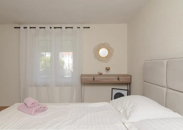 Appartement In Okrug Gornji With Pool, Terrace, Ac, Wifi, Washing Machine 3436-5